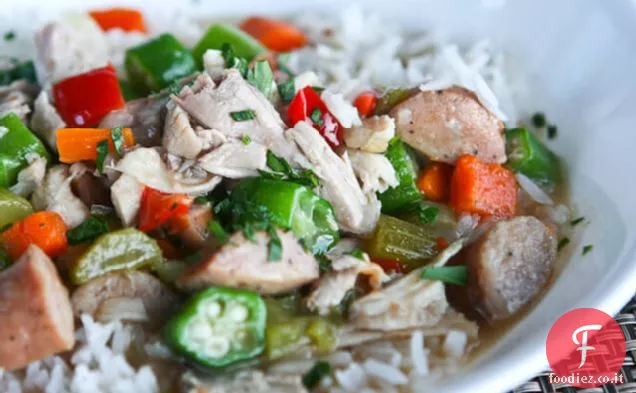 Turchia Gumbo (con avanzi di Tacchino del Ringraziamento)