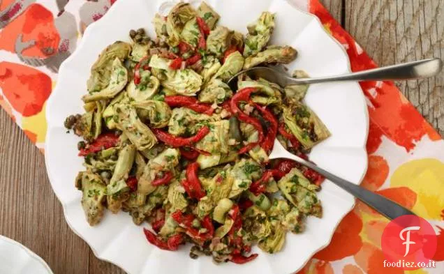 Insalata di carciofi arrosto