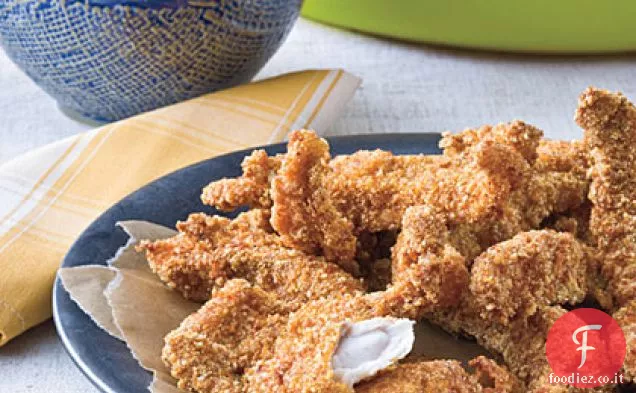 Parmigiano-Pecan Pollo fritto