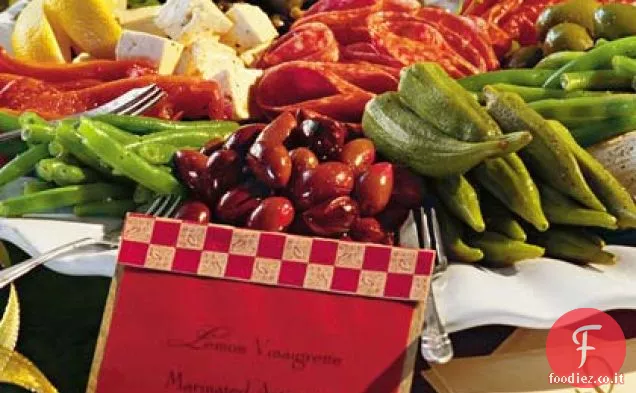 Antipasto Marinato al limone e Vinaigrette