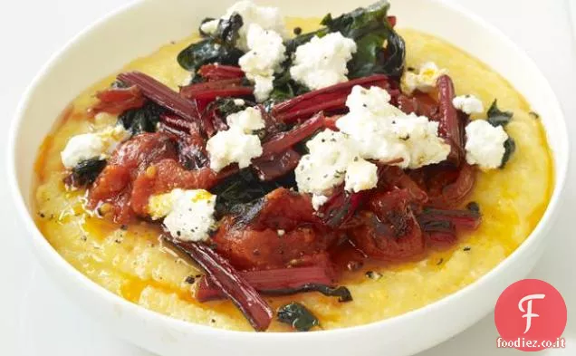 Polenta con Pomodori Arrostiti
