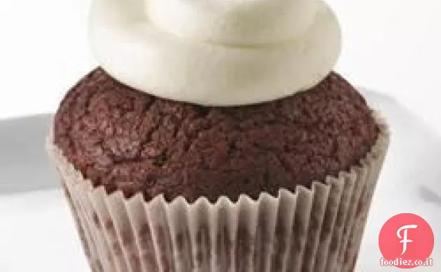 Cupcakes di velluto rosso con Truvia ® Baking Blend