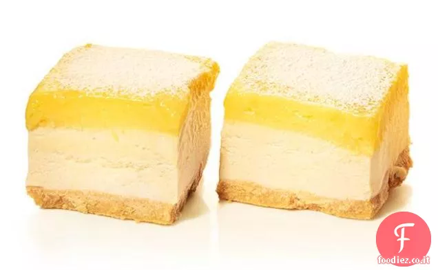 Barrette di gelato al limone