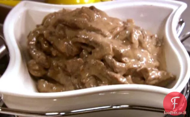 Bistecca e funghi Topping