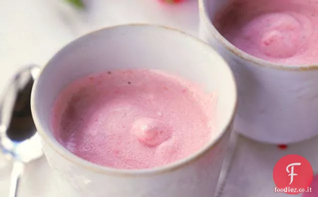 Semplice Mousse di fragole