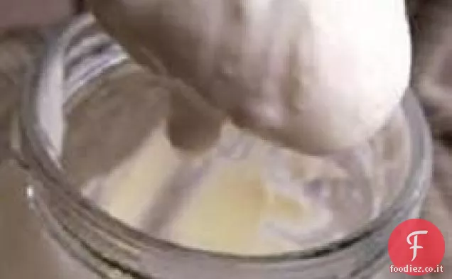 Panna acida fatta in casa