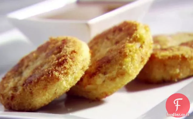 Round Due-Torte di patate fritte