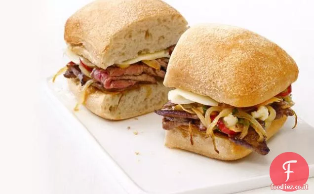 Panini alla bistecca italiana