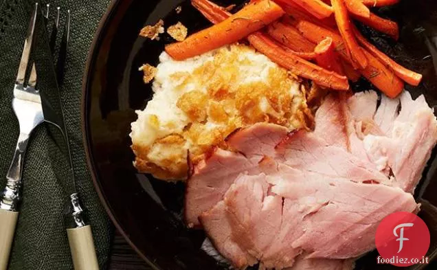 Casseruola di granella di aglio