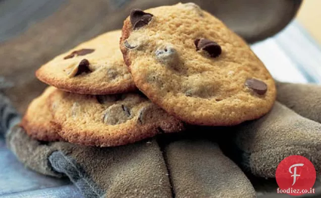 Biscotti al cioccolato soffiato