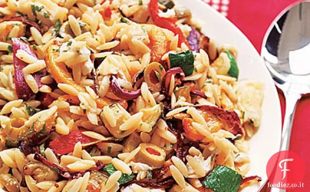 Insalata di Orzo di verdure arrosto
