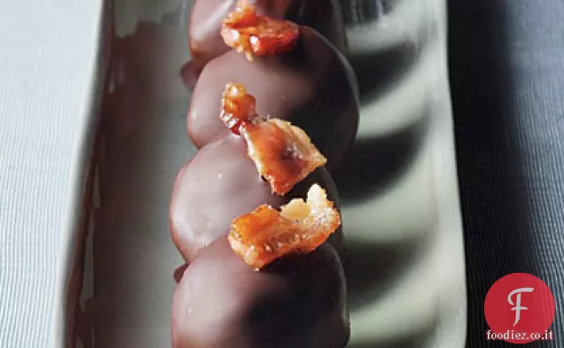 Tartufi di pancetta e arachidi