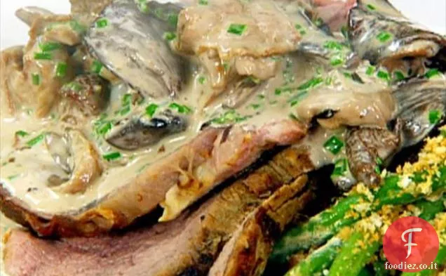 Vino Rosso e Salsa di Funghi selvatici