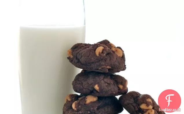 Biscotti al cioccolato W / Burro di arachidi Chips ricetta