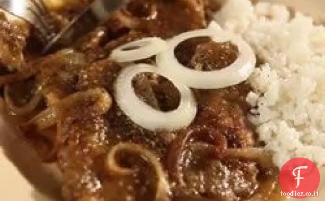 Braciole di maiale di Wes con Salsa Verde