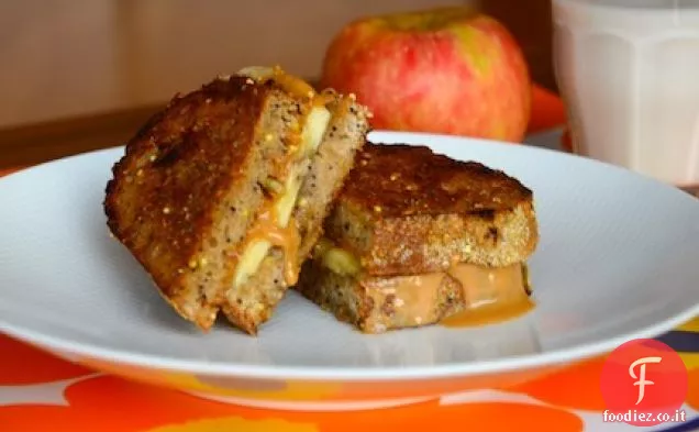 Panino al burro di arachidi e banana