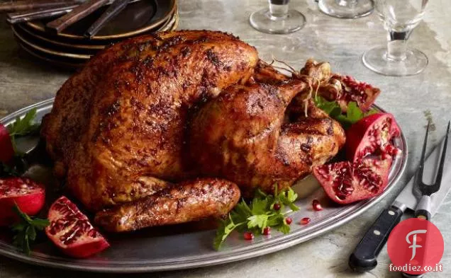 Pepe nero-Melassa melograno Tacchino smaltato