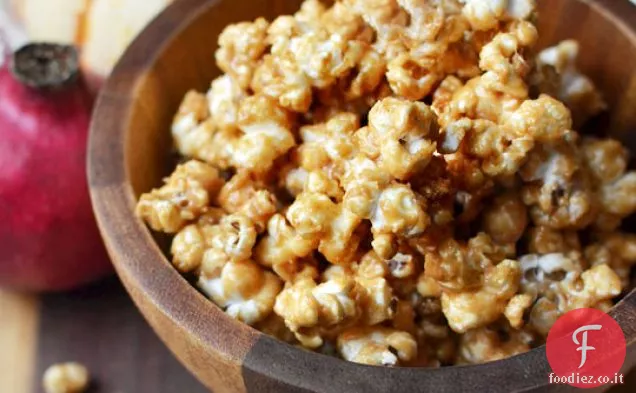 Autunno Snacking Burro di arachidi Popcorn