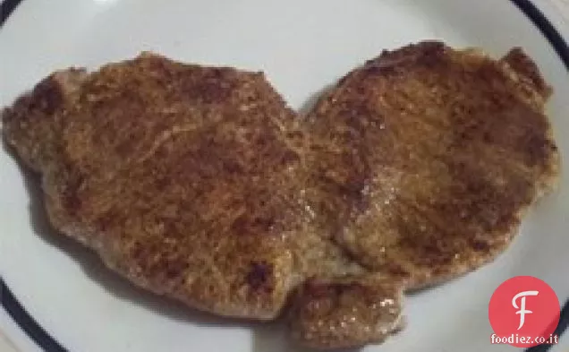 Costolette di maiale speziate Cajun