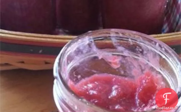 Rabarbaro Marmellata di fragole