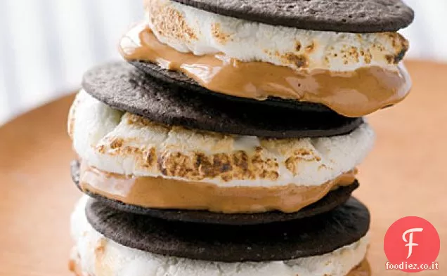 Cioccolato e burro di arachidi S'mores