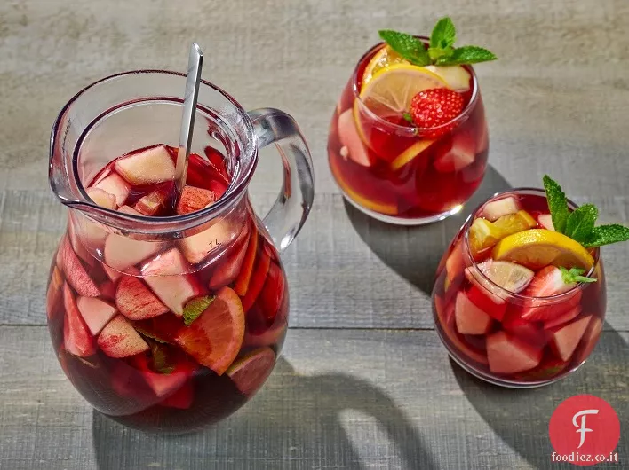 Sangria di uva congelata