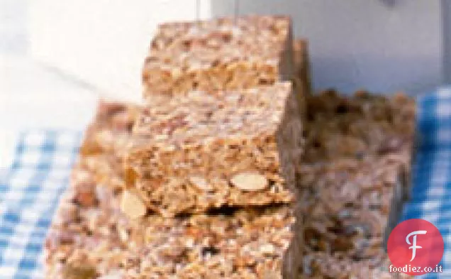 Barrette di muesli al burro di arachidi