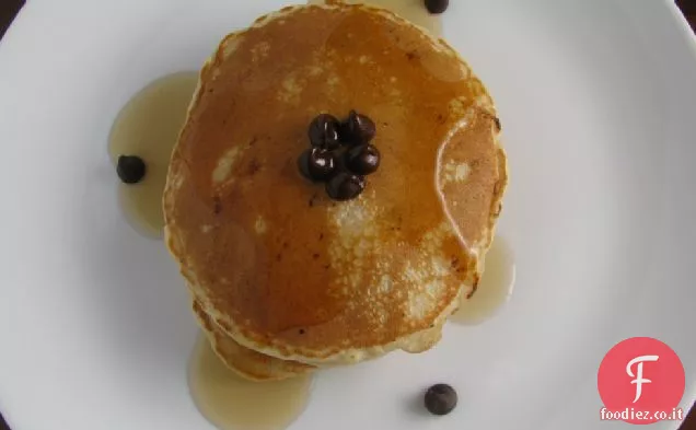 Frittelle di burro di arachidi al cioccolato integrale