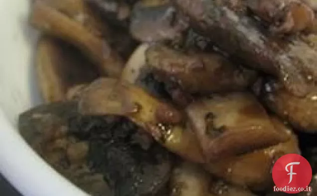Funghi saltati in aglio