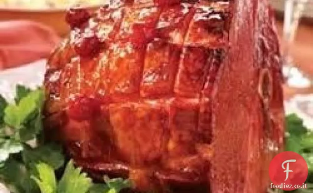 Prosciutto glassato alla ciliegia