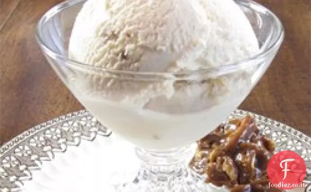 Gelato di Pecan-Acero salato