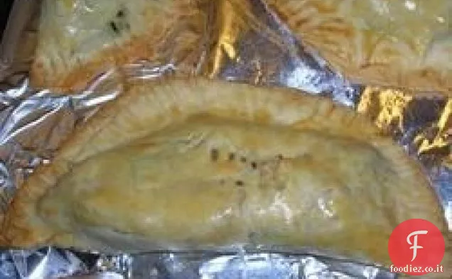 Empanadas di zucca e cavolo rapa