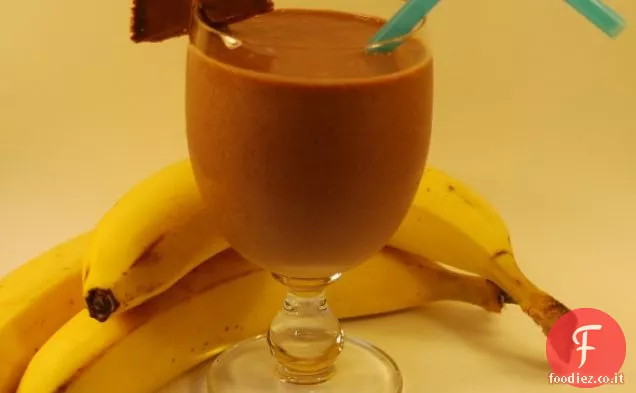 Cioccolato Burro di arachidi Banana Frullato