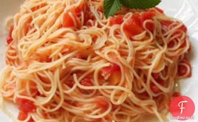 Pasta al pomodoro e Aglio