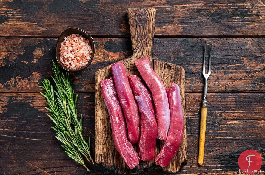 Bistecca di cervo Salisbury