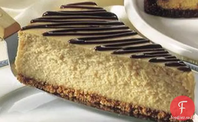 Cheesecake al burro di arachidi al cioccolato