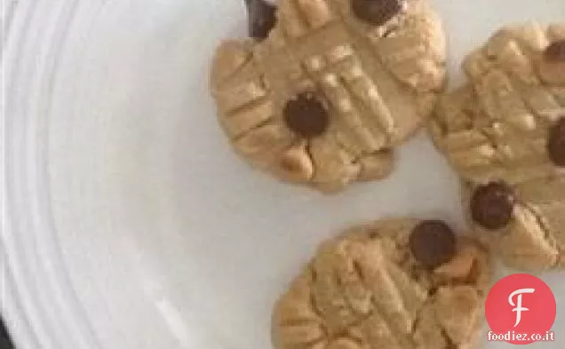 Biscotti al burro di arachidi senza glutine perfetti