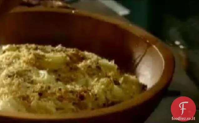 Angel Hair Pasta con Scaglie di Peperoncino Fritte, Limone e Rucola