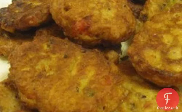 Piselli fritti con occhi neri