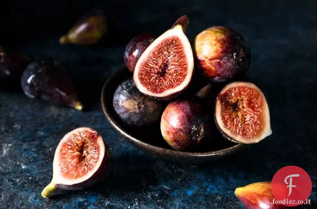 Fichi alla Griglia con Ricotta e Melassa o Cioccolato Fuso