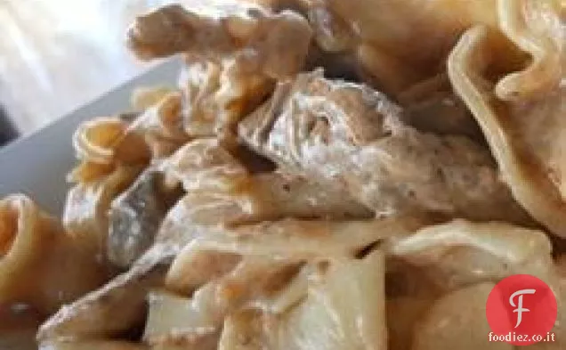 Stroganoff di manzo ricco e cremoso di Tonya