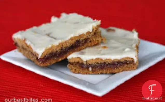 Burro di arachidi e barrette di marmellata