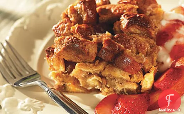 Burro di arachidi Colazione budino di pane