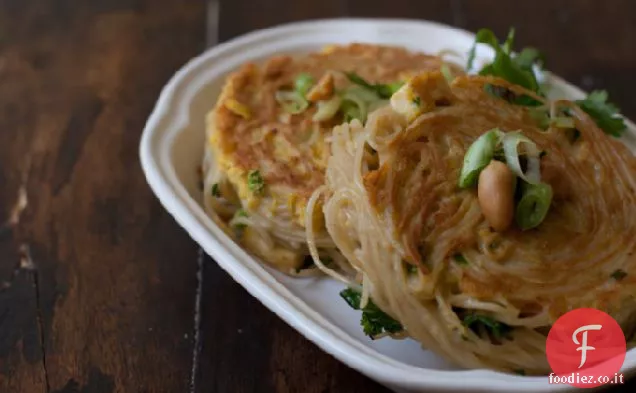 Tortini di noodle al curry