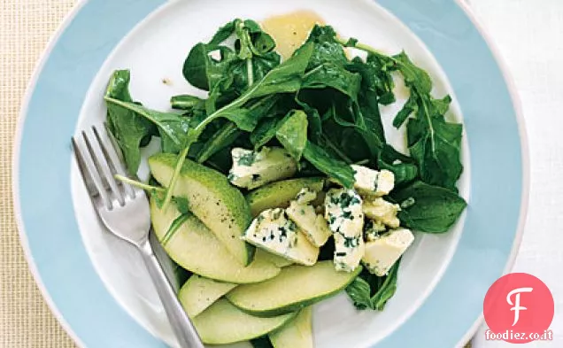 Insalata di rucola e pere con Vinaigrette d'acero