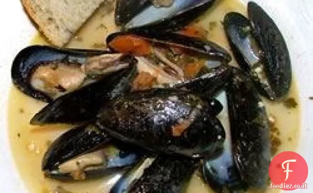 Cozze di Patti a la Mariniere