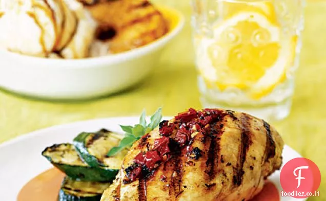 Petti di pollo alla griglia provenzale