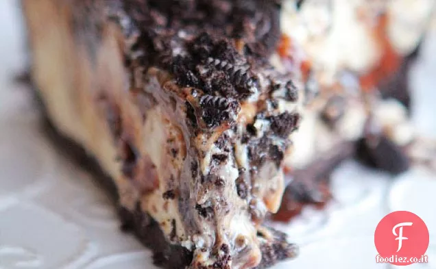 Torta di gelato al burro di arachidi Oreo