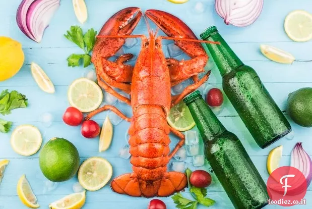 Aragosta Shangri-Lee con spinaci croccanti
