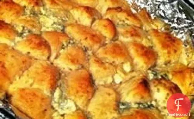 Biscotti con burro di formaggio blu